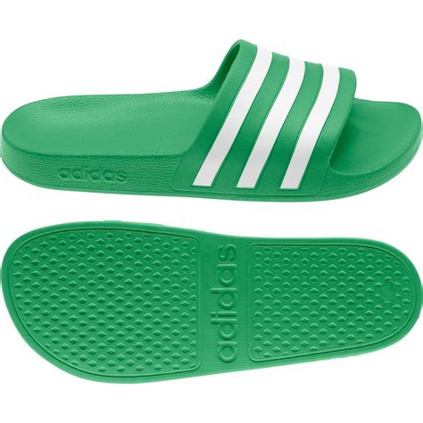 adidas weiß grün adilete|adidas Adilette Badelatschen und Hausschuhe .